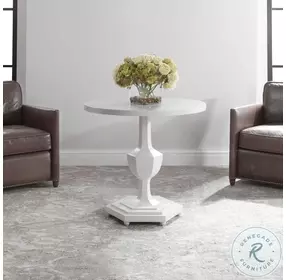 Kabarda Gloss White Foyer Table