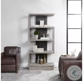 Sylvia Light Gray Etagere
