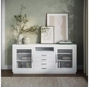 Auburn Hills White 70" Media Console