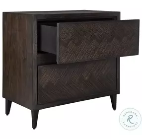 Abba Dark Brown Accent Chest