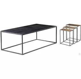 Coreene Antique Bronze Cocktail Table