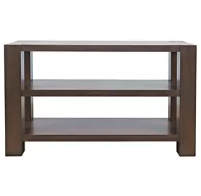 Brownstone Chocolate Brown Rectangular Console Table