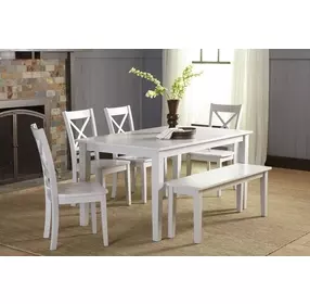 Simplicity Dove Grey Dining Table