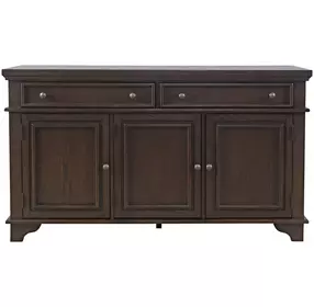 Brentwood Arbor Oak 3 Door Sideboard Cabinet