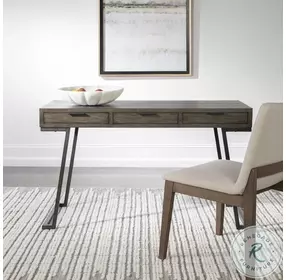 Comrade Light Gray And Natural Desk