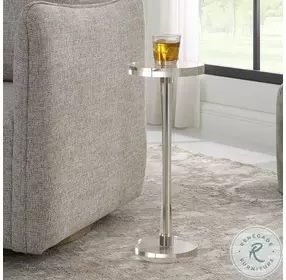 Pria Crystal Drink Table