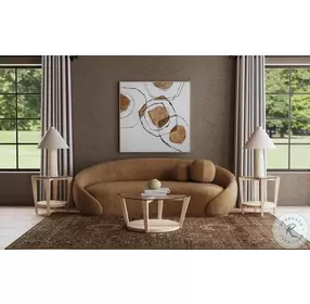 Dunes Bleached Oak Cocktail Table