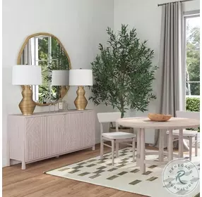 Horizons Cerused White Oak Server