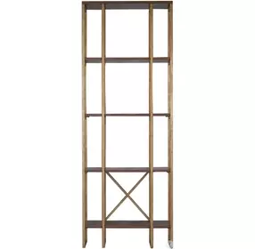 Karishma Brushed Antique Gold Etagere