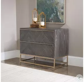 Armistead Dark Walnut Drawer Chest