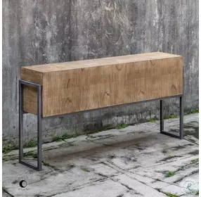 Nevis Light Oatmeal Wash Sofa Table