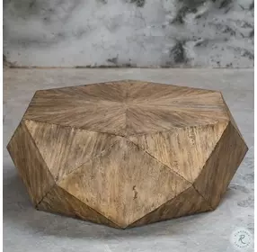 Volker Burnished Honey Cocktail Table