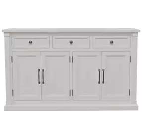 Hampton White 4 Doors Sideboard
