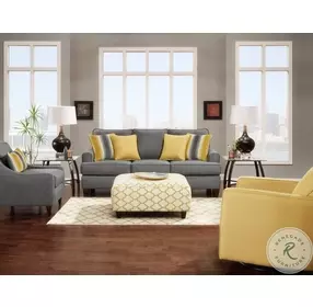 Maxwell Grey Loveseat