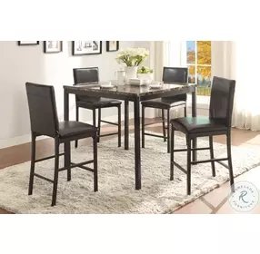 Tempe Black Counter Height Chair Set of 4