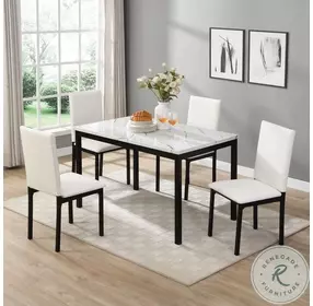 Tempe White Side Chair Set Of 4