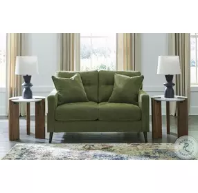 Bixler Olive Loveseat