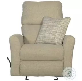 McPherson Buff Glider Recliner