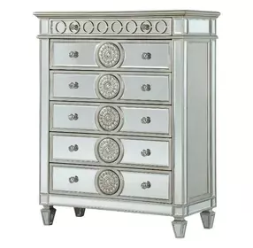 Varian Silver 6 Drawer Chest