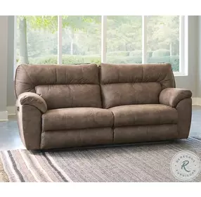 Hollins Coffee Power Reclining 90" Sofa