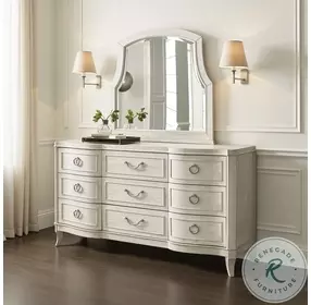 Solace Celestine Eggshell Mirror