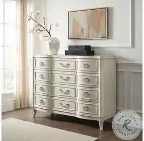 Solace Zia Eggshell 12 Drawer Dresser