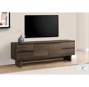 2718 Brown Laminate 72" TV Stand