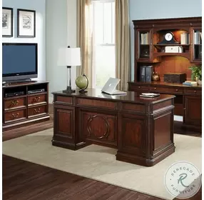 Wexford Manor Cognac Jr Executive Media Lateral File Cabinet