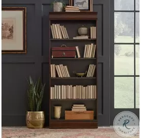 Brayton Manor Cognac Jr Executive 72" Bookcase