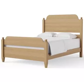Pure Maple Natural King Poster Bed