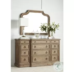 Architrave Almond Mirror