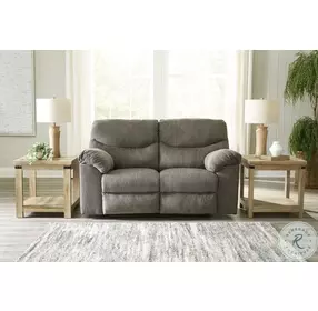 Alphons Putty Reclining Loveseat