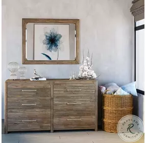 Stockyard Brown 6 Drawer Dresser