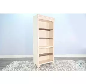 Autumn Echo White 32" Open Bookcase