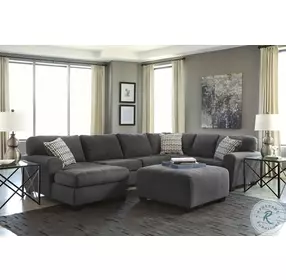 Ambee Slate Sectional with LAF Chaise