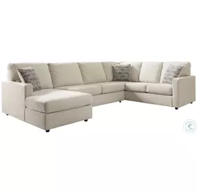 Edenfield Linen Sectional with LAF Corner Chaise