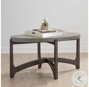 Rainier Wire Brush Rustic Brown Occasional Table Set