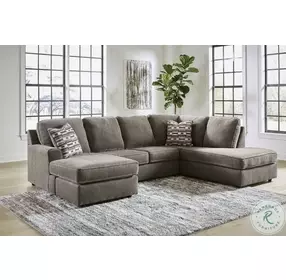 O'Phannon Putty 2-Piece RAF Sectional with Chaise