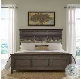 Paradise Valley Saddle Brown Panel Bedroom Set