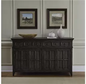 Eden Ridge Saddle Brown Buffet