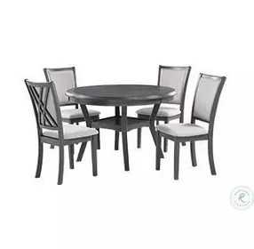 Amy Gray 5 Piece Dining Set