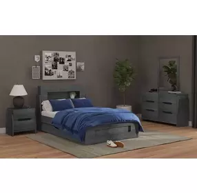 Darby Midnight Blue Rectangular Dresser Mirror
