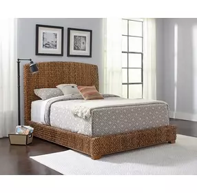 Laughton Amber California King Panel Bed