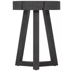 Lanita Smoked Truffle Accent Table
