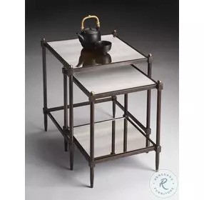 Peninsula Gray Nesting Tables