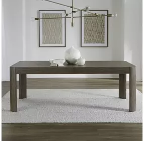 South Bend Burnished Clay 110" Extendable Rectangular Dining Table