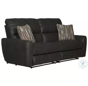 Dorian Charcoal Reclining Living Room Set