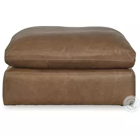 Emilia Caramel Oversized Accent Ottoman