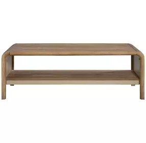 Aurora Latte Waterfall Occasional Table Set
