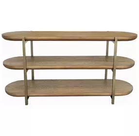 Aurora Latte Bridges Console Table